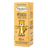 Suco de Pêssego Orgânico 200ml Vitasuco